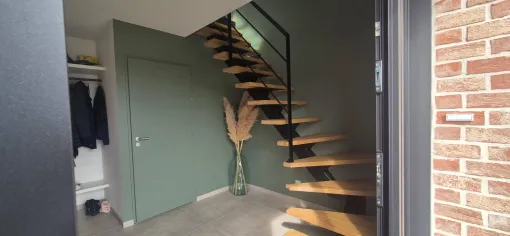 Création d'un escalier sur mesure par BF SERVICE à proximité d'Aire-sur-la-Lys, Saint-Omer, BF SERVICE