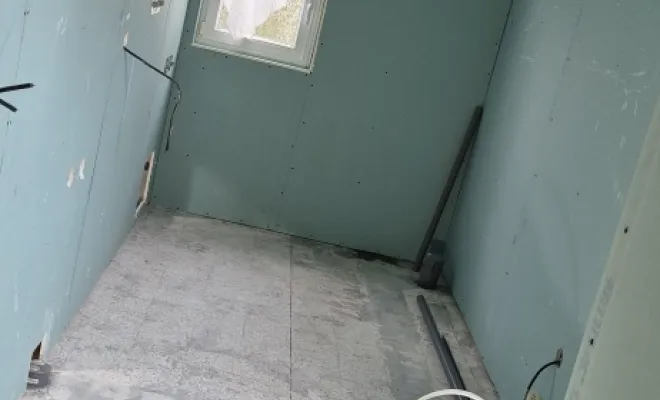 Rénovation complète de salle de bain dans une maison à Loon-Plage, Saint-Omer, BF SERVICE