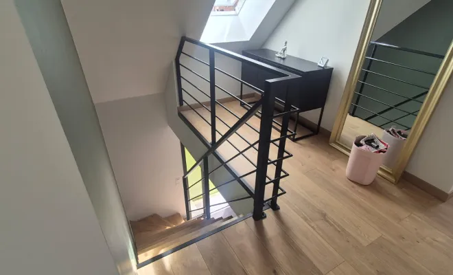 Création d'un escalier sur mesure par BF SERVICE à proximité d'Aire-sur-la-Lys, Saint-Omer, BF SERVICE
